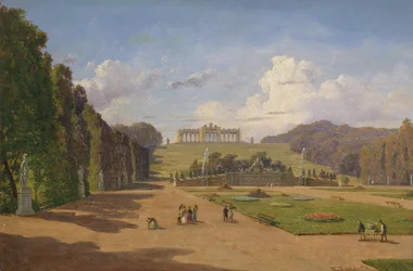 Schönbrunn, Blick auf die Gloriette